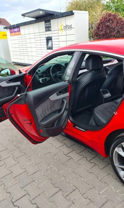 Audi A5 cena 133500 przebieg: 69000, rok produkcji 2017 z Lipno małe 596